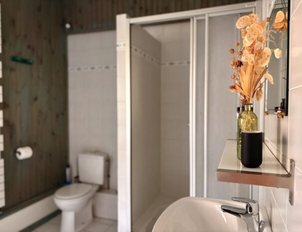 Salle de douche ch 5,6 et 7.