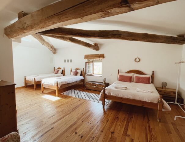 chambre familiale gite de groupe auvergne