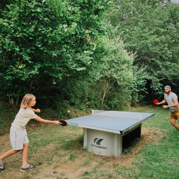 Côté Nord, table de ping-pong