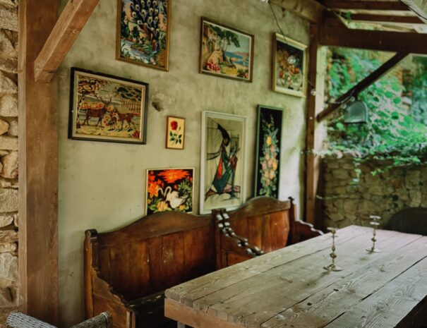 Gîte décoration vintage