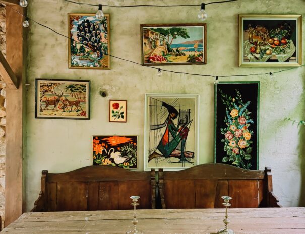 Gîte décoration rétro
