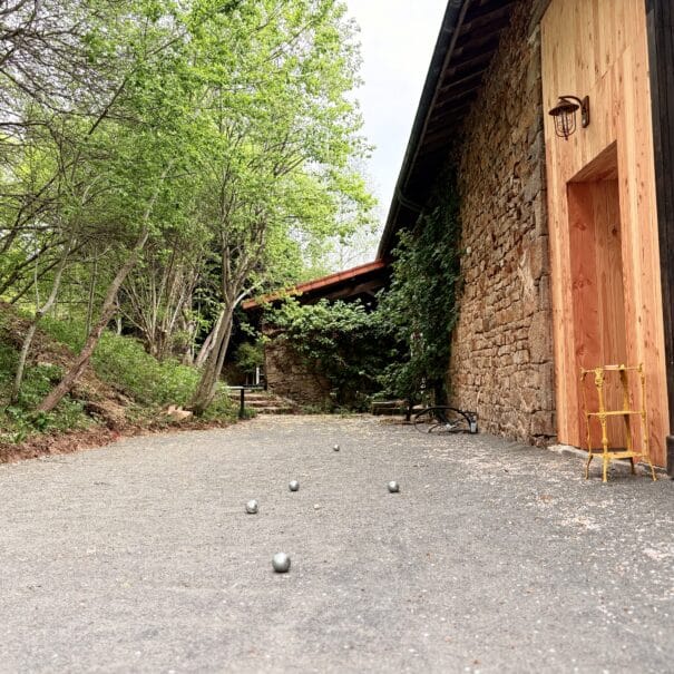 Gîte terrain de pétanque