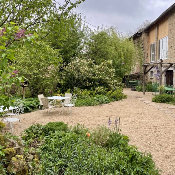 Côté Sud, la terrasse