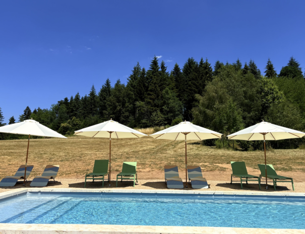 gîte avec piscine auvergne